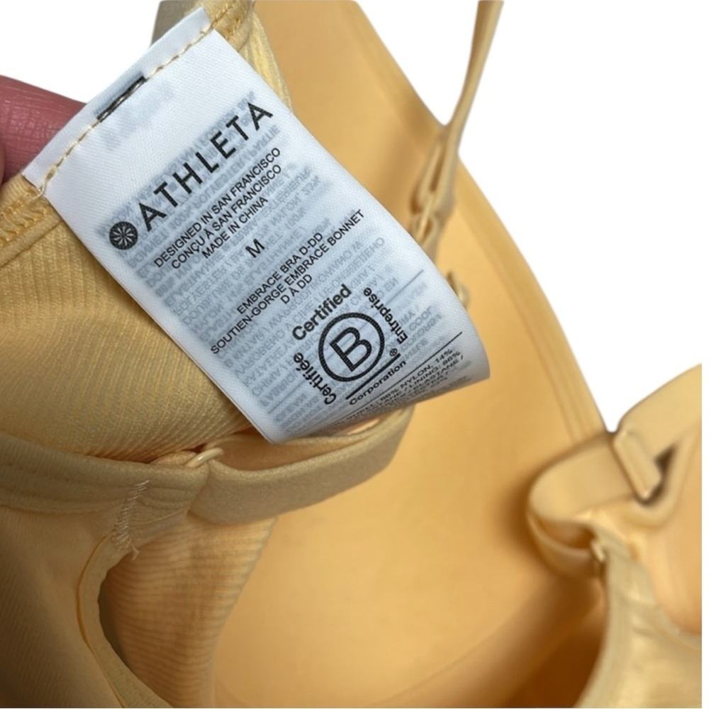 ATHLETA Bra in Tangerine Size Medium NWT — GORGEOUS COLOR!!! - Picture 7 of 11
